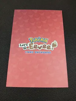 Pokemon Let's Go Eevee Database Set Peru Baby Eevee Cracked Ice US Seller - Image 2