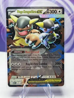 Mega Kangaskhan ex MEP025 Black Star Promo Holo Pokemon Mega Evolution NM - Image 1