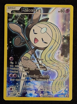 2016 Pokemon XY Promo Meloetta #XY120 EX-NM - Image 1