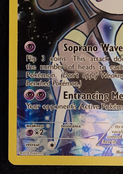 2016 Pokemon XY Promo Meloetta #XY120 EX-NM - Image 5