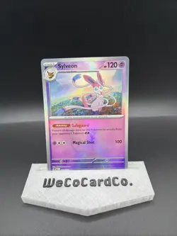 Pokemon TCG Sylveon 040/131 Sv: Prismatic Evolutions Master Ball Holo Rare - Image 1