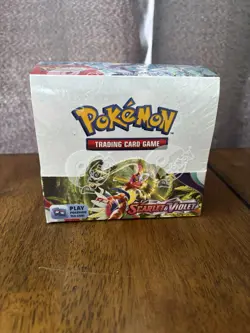 Nintendo Pokemon TCG Scarlet & Violet Booster Box - 36 Packs 820650863240 - Image 1