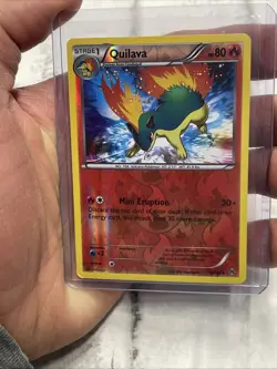 Quilava 19/162 Rev Reverse Holo XY Breakthrough Pokemon LP+ Nintendo Pokemon TCG - Image 1