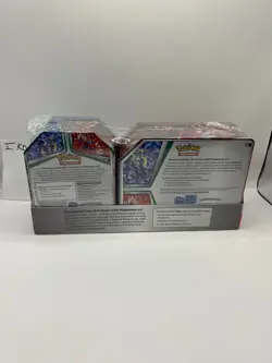 Pokemon TCG Miraidon & Koraidon Costco 2-Pack Tins – 9 Booster Packs– Fast Ship - Image 3