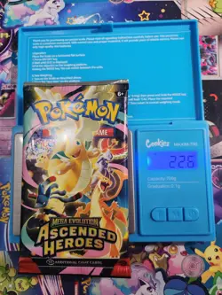 EXTREMELY HEAVY! 22.6g GOD PACKUUU Ascended Heroes Pokemon TCG Booster (SEALED) - Image 1