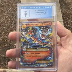 2016 Pokemon XY Generations M Charizard EX Ultra Rare Holo #12/83 PSA 9 Cgc - Image 3