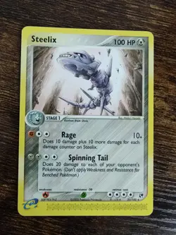 Pokemon Steelix 23/100 EX Sandstorm Rare - Image 1