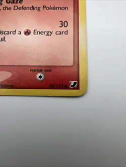 Pokemon TCG Cyndaquil EX Unseen Forces Reverse Holo Stamp 54/115 MP+-HP+ - Image 3