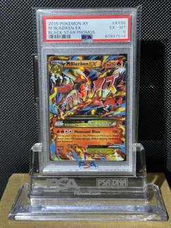 2015 POKEMON XY BLACK STAR PROMOS M BLAZIKEN XY86 PSA 6 EX-MT - Image 4