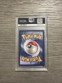 1999 POKEMON JUNGLE PROMO FRUIT ROLL PROMO #56 MEOWTH-GOLD BORDER PSA 9 - Image 2
