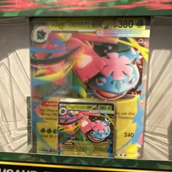 Pokemon Mega Venusaur ex Premium Collection Mega Venusaur EX Large/Regular READ - Image 2