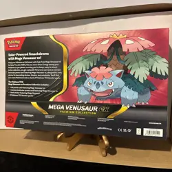 Pokemon Mega Venusaur ex Premium Collection Mega Venusaur EX Large/Regular READ - Image 4