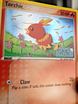 2006 Pokemon Torchic Reverse Holo EX Crystal Guardians 65/100 NM - Image 3