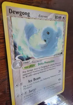 Dewgong #15/101 EX Dragon Frontiers Delta Species Non Holo Pokemon TCG - Image 2
