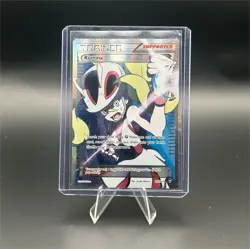 Pokemon Korrina Full Art Ultra Rare Trainer 111/111 XY Furious Fists - Mp/Hp - Image 1