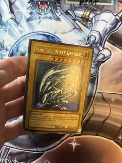 Yugioh Blue-Eyes White Dragon SDK-001 Ultra Rare Unlimited VLP (WNU) - Image 3