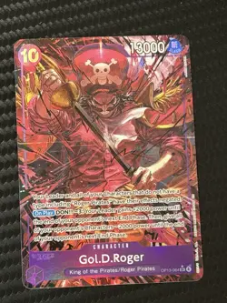 One Piece TCG – Gol.D.Roger OP13-064 SR – Alt Art -King of the Pirates – NM - Image 1