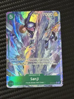 Sanji (Alternate Art) OP13-027 One Piece Carrying On His Will English NM - Image 1