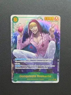 One Piece TCG Donquixote Rosinante OP04-119 SEC Alternate Alt Art MINT - Image 1