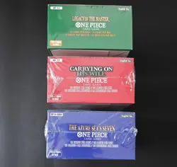 One Piece OP12 + OP13 + OP14 Booster Boxes (x3) - English - Sealed with Cases - Image 3