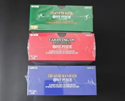 One Piece OP12 + OP13 + OP14 Booster Boxes (x3) - English - Sealed with Cases - Image 4
