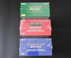 One Piece OP12 + OP13 + OP14 Booster Boxes (x3) - English - Sealed with Cases - Image 5