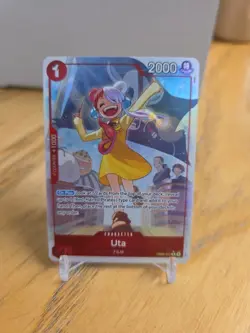 Uta (Alt Art) - OP09-002 - One Piece: Emperors ** + 3 Free random SRs!! - Image 1