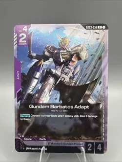 Gundam Barbatos Adapt Foil - GD03-056 - Gundam TCG Card Game - Image 1