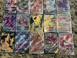 Pokemon TCG Lot of 20 Vmax Vstar and V Cards NM/M No Duplicates GOLD VMAX RARE - Image 2