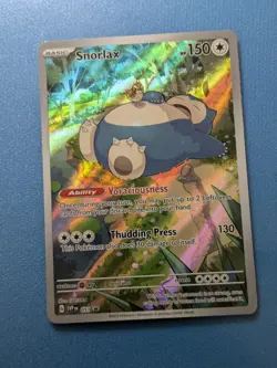 Snorlax 051 Sv: Scarlet & Violet Promo Cards Holo Full Art 151 ETB - Image 1