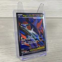 Mega Latias EX 163/132 Pokemon Card TCG Mega Evolution Ultra Rare Pack Fresh - Image 4