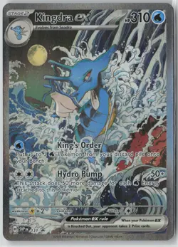 Kingdra ex 131 Scarlet & Violet Promo Cards Holo GRADE ME! - Image 1