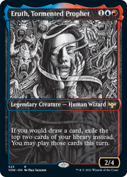1x Eruth, Tormented Prophet - Showcase NM-Mint, English Innistrad: Crimson Vow M - Image 1