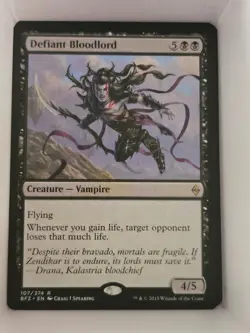 Defiant Bloodlord - R from BFZ #107 - in LP-NM - Image 1