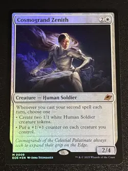 MTG Edge of Eternities Cosmogrand Zenith Foil 0009 NM Mythic - Image 1