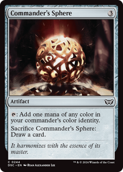 Commander's Sphere 244 NM Duskmourn House of Horror Commander DSC Magic MTG - Image 1