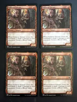 4x Showcase Voldaren Epicure (308) Innistrad: Crimson Vow LP MTG x4 Playset MKE - Image 1