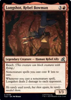 Longshot, Rebel Bowman Avatar: The Last Airbender Magic MTG NM - Image 1