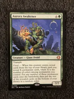 Magic The Gathering MTG - Aurora Awakener - Lorwyn Eclipsed - Image 1