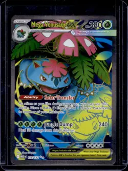 2025 Pokemon Mega Evolution Venusaur ex Ultra Rare #155/132 - Image 1