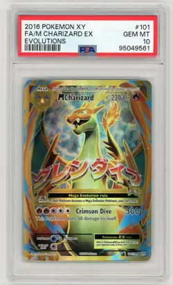 M Charizard EX (101/108) - PSA 10 - 2016 XY Evolutions Ultra Rare - Pokemon - Image 1