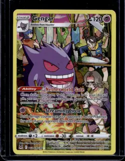 2022 Pokemon SWSH Lost Origin Gengar Trainer Gallery #TG06/TG30 - Image 1