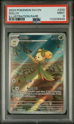 PSA 9 Dolliv 200/198 Pokemon TCG Scarlet & Violet Base Set - Image 1