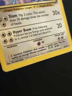 Pokemon TCG Dragonair 18/102 Base Set Regular HP - Image 4