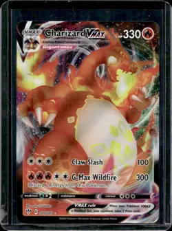 2020 Pokemon SWSH Darkness Ablaze Charizard VMAX #020/189 - Image 1