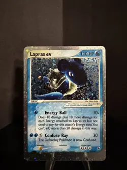 2003 Pokemon EX Ruby Sapphire #99/109 Lapras EX Holo - Image 1