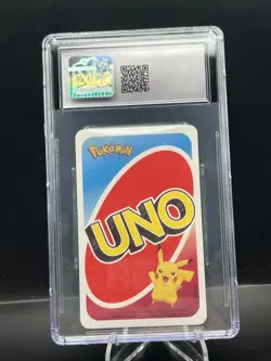 2019 POKEMON SOBBLE CGC GRADED 9 MINT POCKET UNO YELLOW NUMBER 3 🔥 - Image 2
