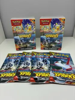 Pokemon TCG Surging Sparks 2x Booster Bundles + 4 packs (16 pks) Scarlet/Violet - Image 3