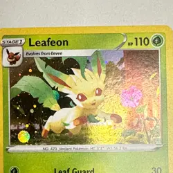 Leafeon Cosmos Holo #SWSH191 Promo SWSH: Sword & Shield Promo Pokemon TCG - Image 2
