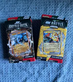 Pokemon Tapu Koko/Lucario ex Battle Deck Set of 2 Factory Sealed-NIB - Image 1